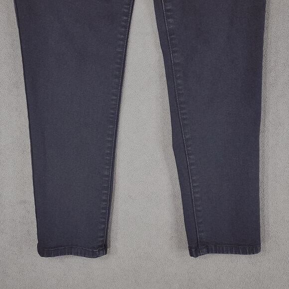 Democracy sz 8 Ab Technology Skinny Jean Women Faded Black Stretch Shaping 29x26 - Picture 7 of 10